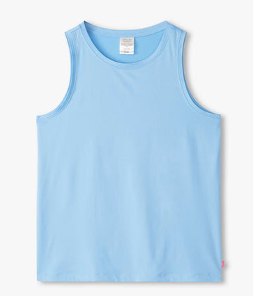 Little Blue House Women's Placid Blue Scoop Neck Tank In A Bag